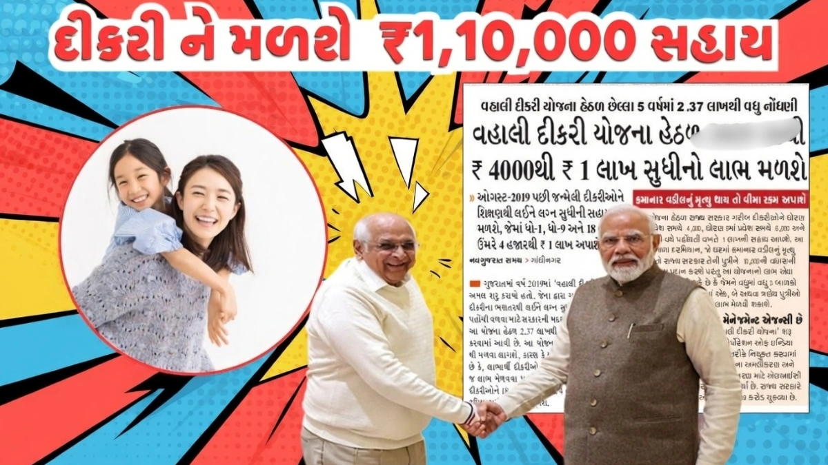 Vahali Dikri Yojana 2026 Update