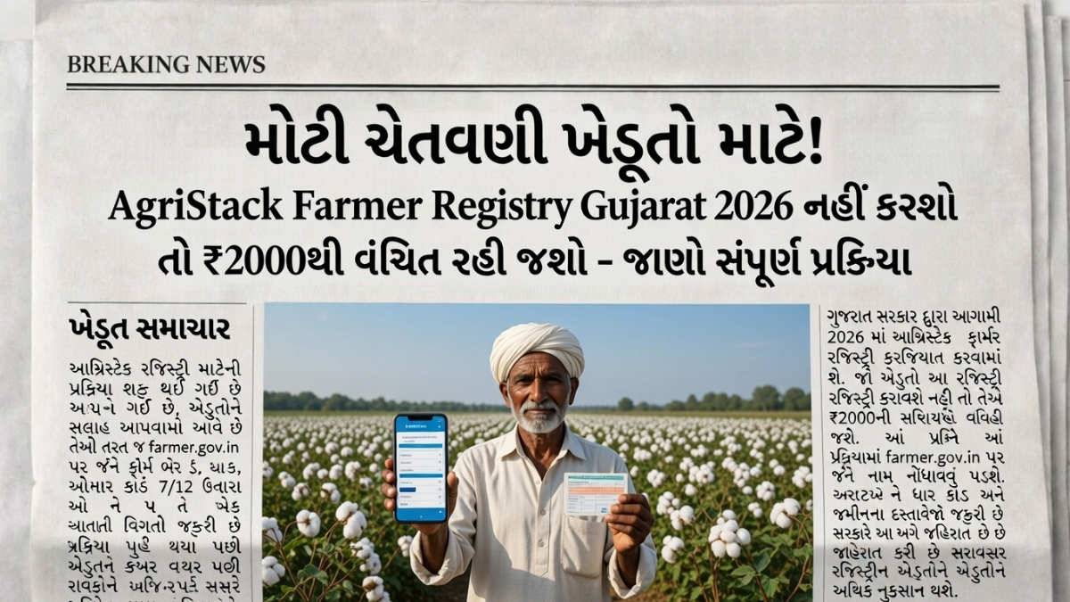 Agristack Farmer Registry 2026