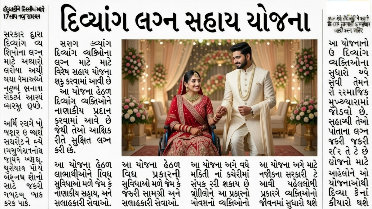 Divyang Marriage Assistance