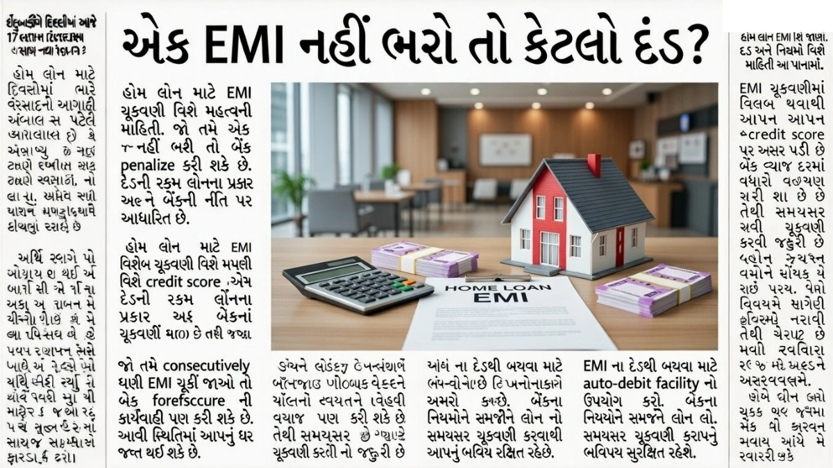 Home Loan EMI Late Payment
