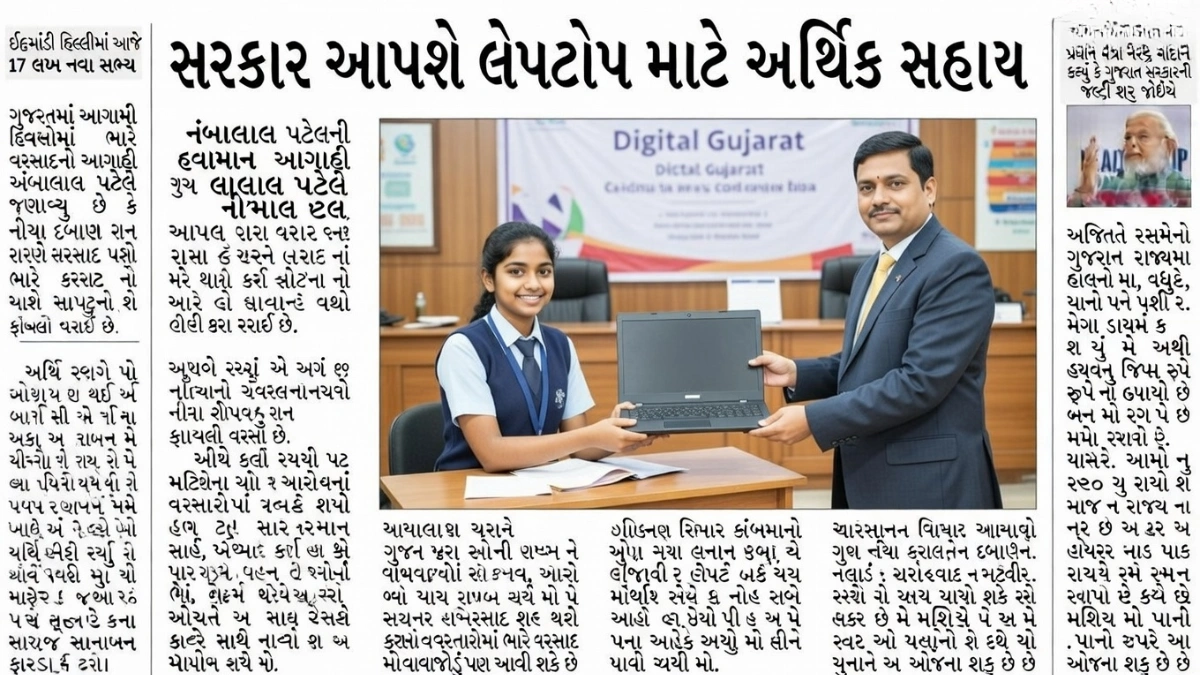 Laptop Subsidy Scheme