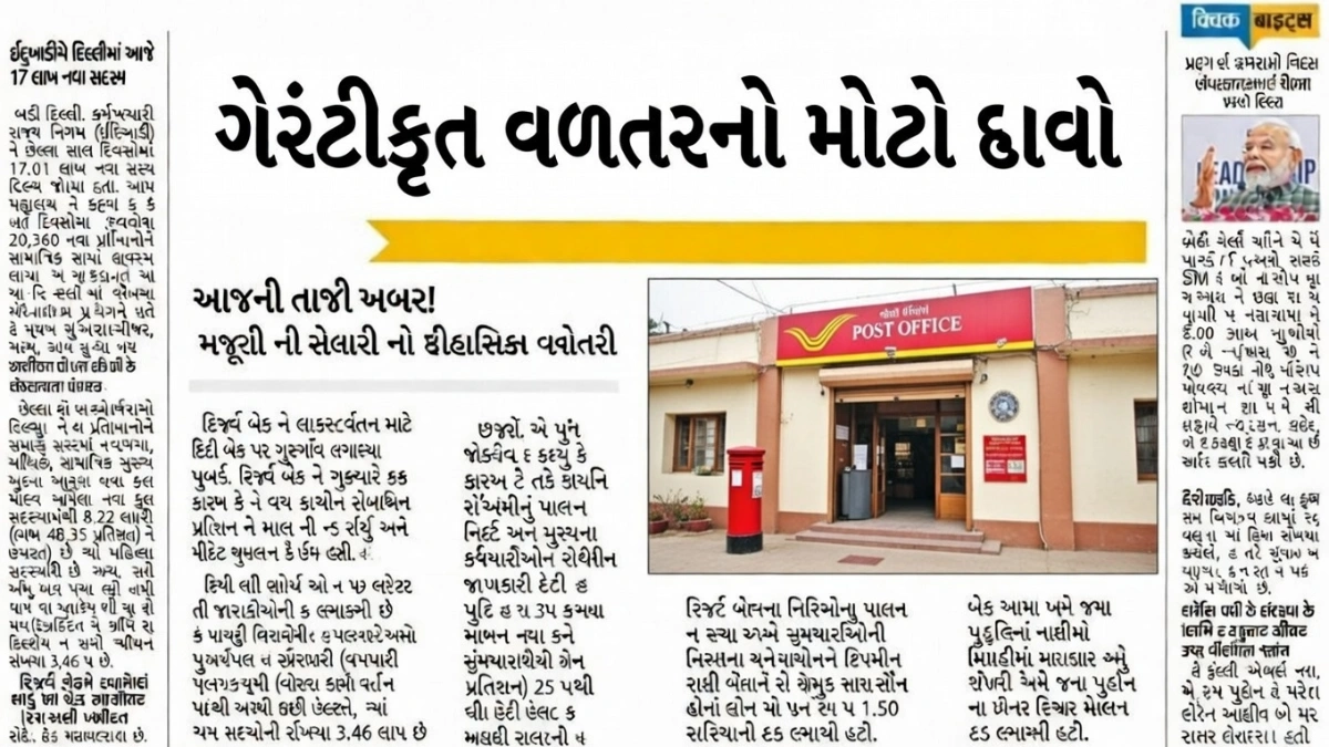 Post Office RD Return