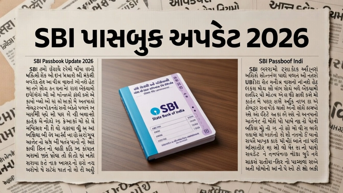 SBI Passbook Update