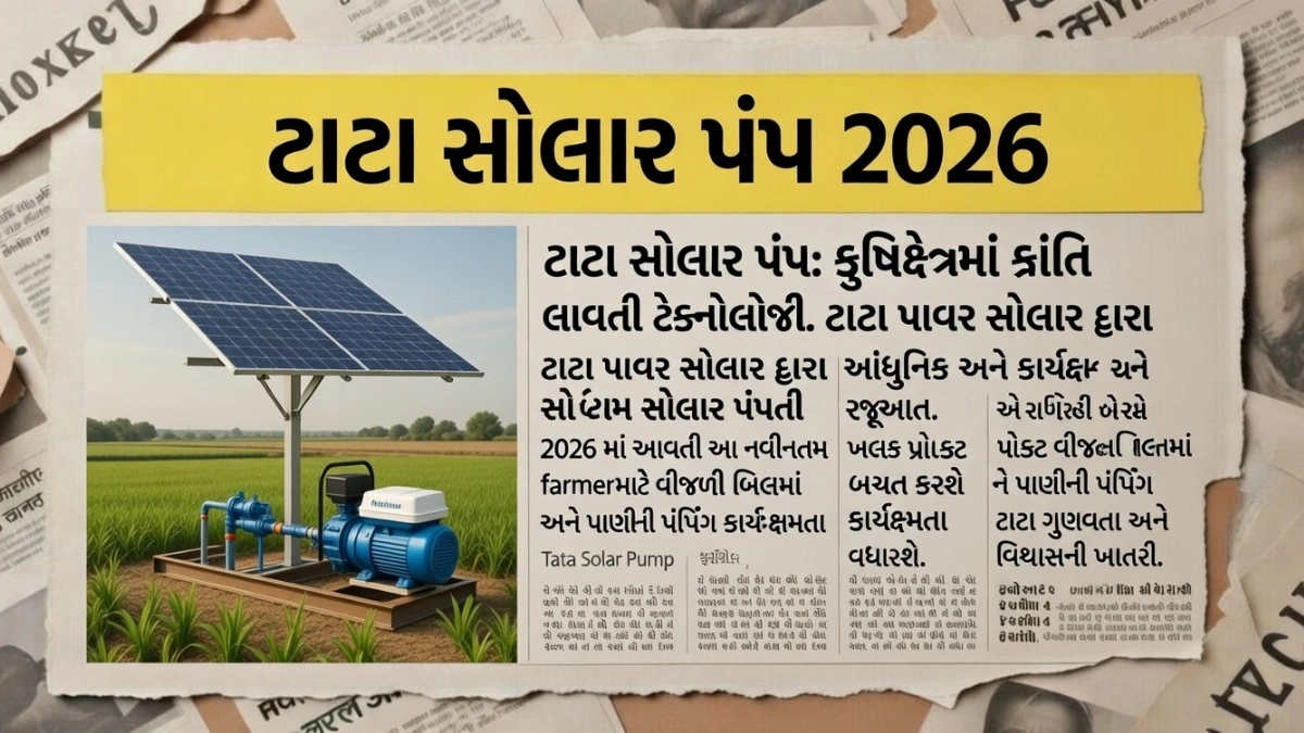 Tata Solar Pump