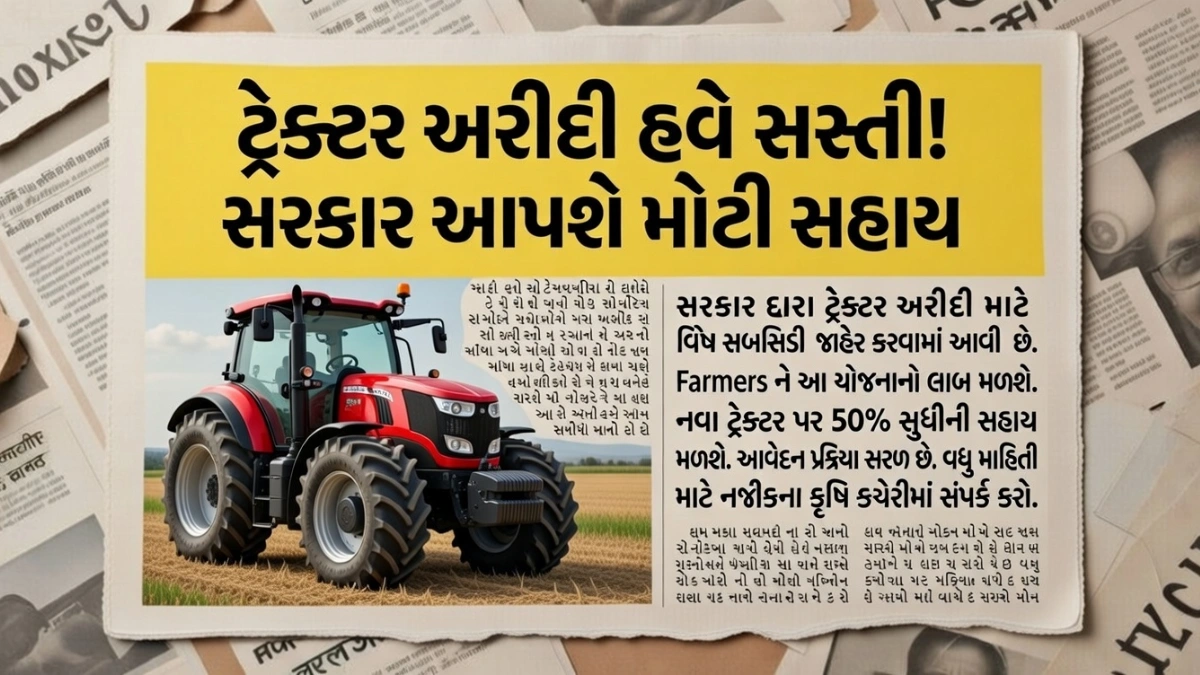 Tractor Subsidy