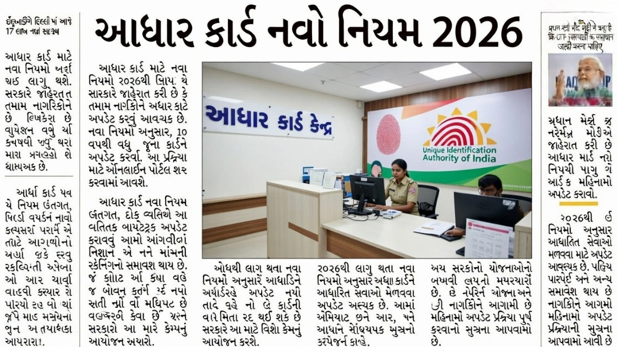 UIDAI Update Guidelines