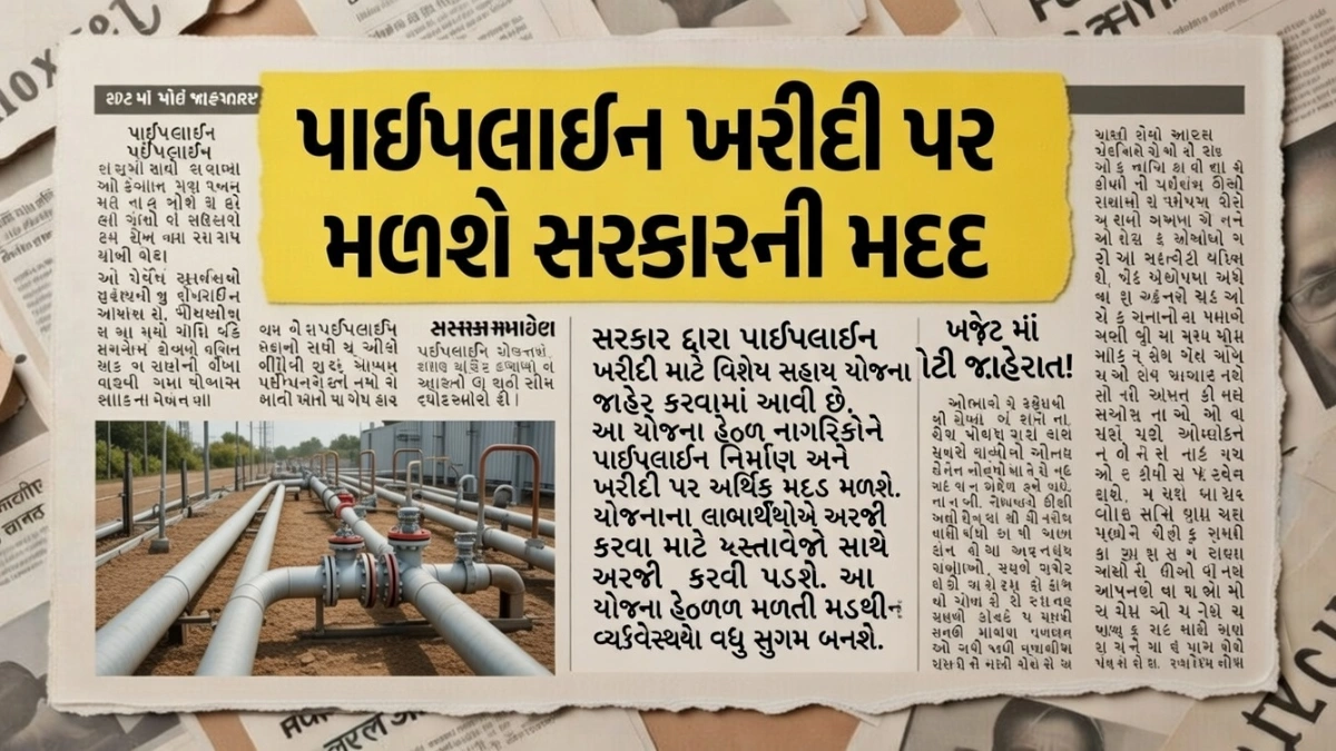 Underground Pipeline Subsidy