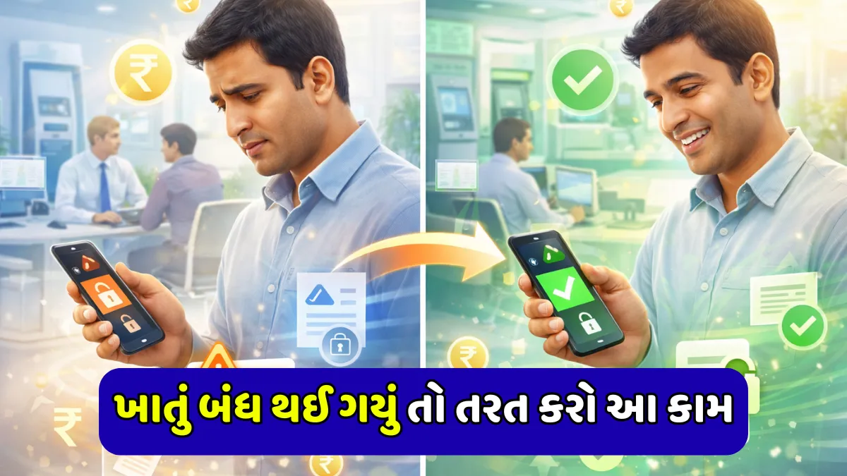 Bank Account Reactivation